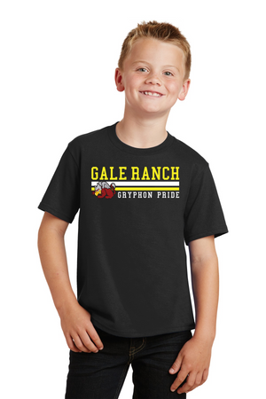 Gale Ranch Middle School Spirit Wear 2023/24 On-Demand-Premium Soft Unisex T-Shirt Stripe Logo