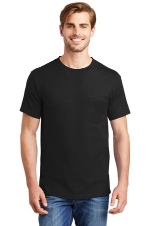 Bitcot Test Old-Hanes Beefy-T - 100  Cotton T-Shirt with Pocket  5190 (Copy) test