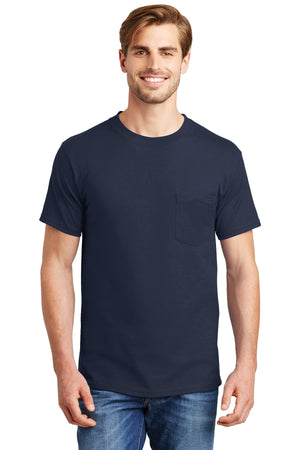 Bitcot Test Old-Hanes Beefy-T - 100  Cotton T-Shirt with Pocket  5190 (Copy) test