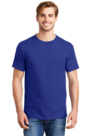 Bitcot Test Old-Hanes Beefy-T - 100  Cotton T-Shirt with Pocket  5190 (Copy) test