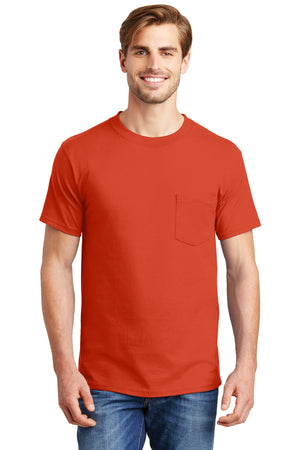 Bitcot Test Old-Hanes Beefy-T - 100  Cotton T-Shirt with Pocket  5190 (Copy) test