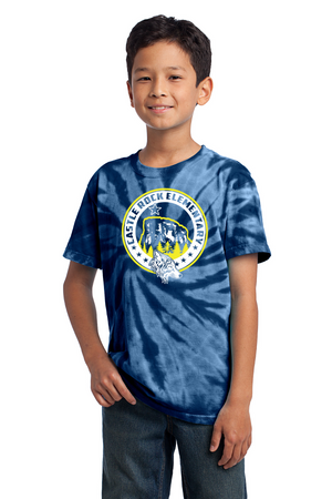 Castle Rock Elementary Spirit Wear 2023/24 On-Demand-Unisex Tie-Dye Shirt