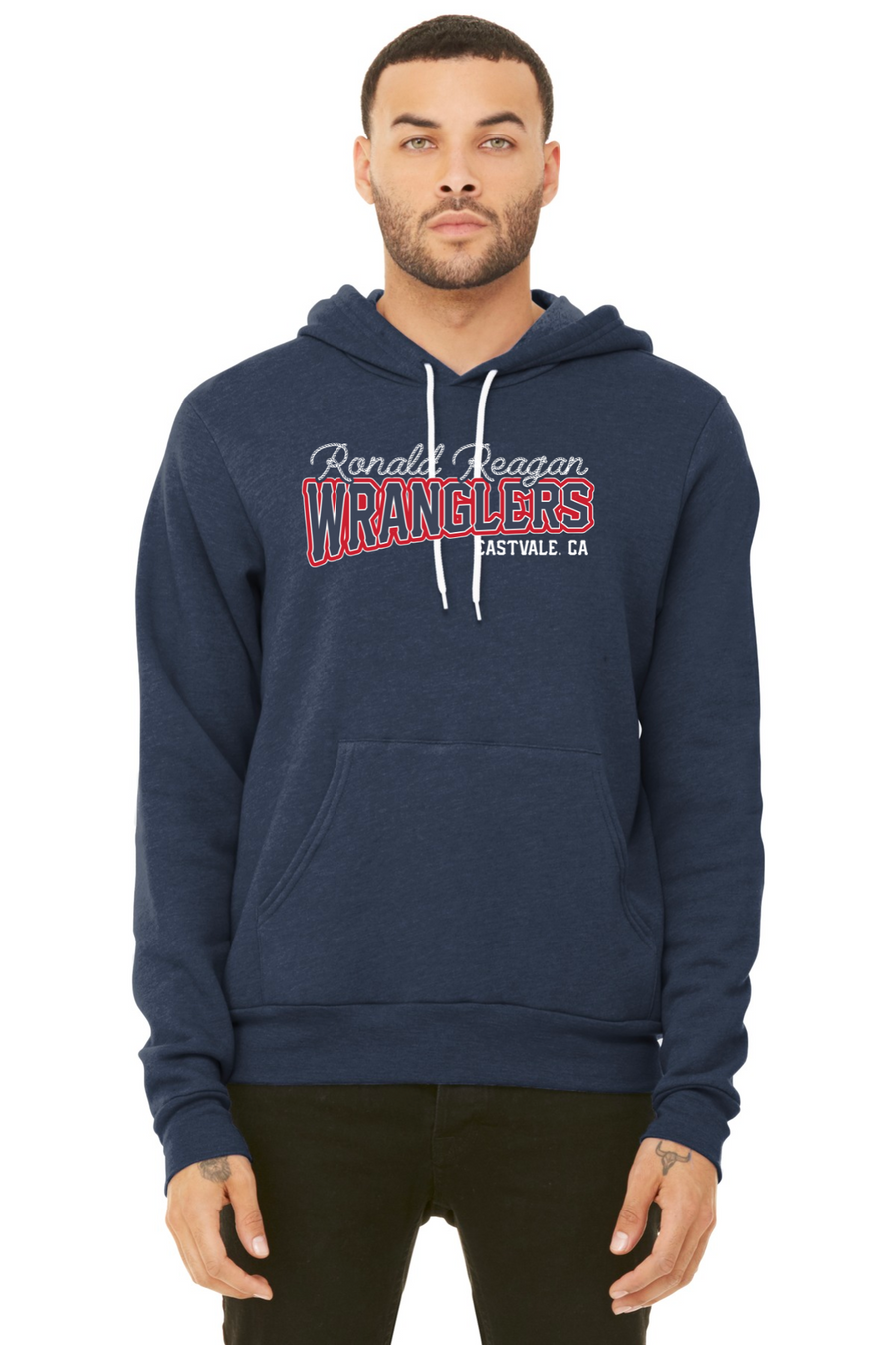 Ronald Reagan Elementary Spirit Wear 23/24 III On-Demand-BELLA+CANVAS Premium Fleece Hoodie