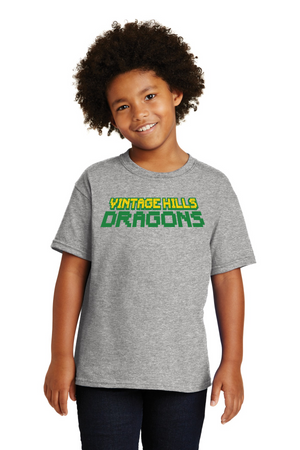 Vintage Hills Spirit Wear 2023-24 On-Demand-Unisex T-Shirt Vintage Dragons