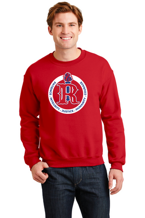 Rafer Johnson Jr High 2023-24 Spirit Wear On-Demand-Unisex Crewneck Sweatshirt Rafer Logo