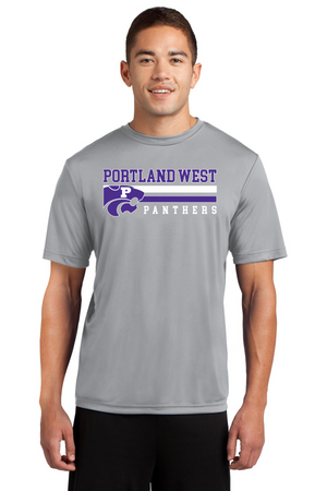 Portland West Middle School Spirit Wear 2023/24-Unisex Dry-Fit Shirt