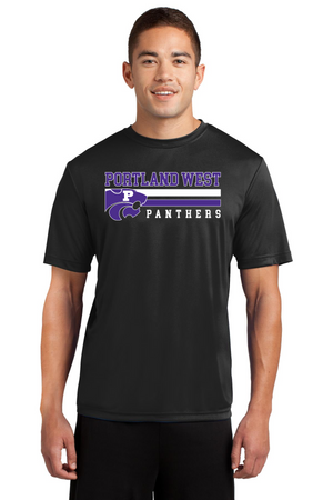 Portland West Middle School Spirit Wear 2023/24-Unisex Dry-Fit Shirt