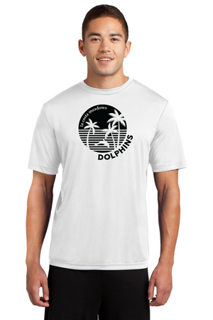 La Costa Meadows Spirit Wear 2023-24 On-Demand-Unisex Dry-Fit Shirt Black Dolphin Logo