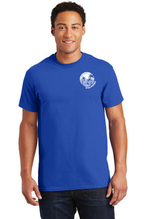 La Costa Meadows Spirit Wear 2023-24 On-Demand-Unisex T-Shirt Left Chest Dolphin White Logo