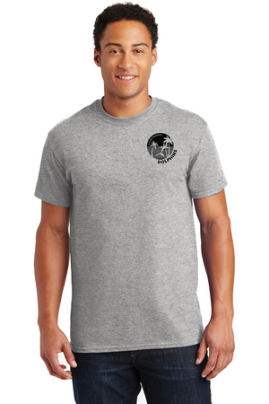 La Costa Meadows Spirit Wear 2023-24 On-Demand-Unisex T-Shirt Left Chest Dolphin Black Logo