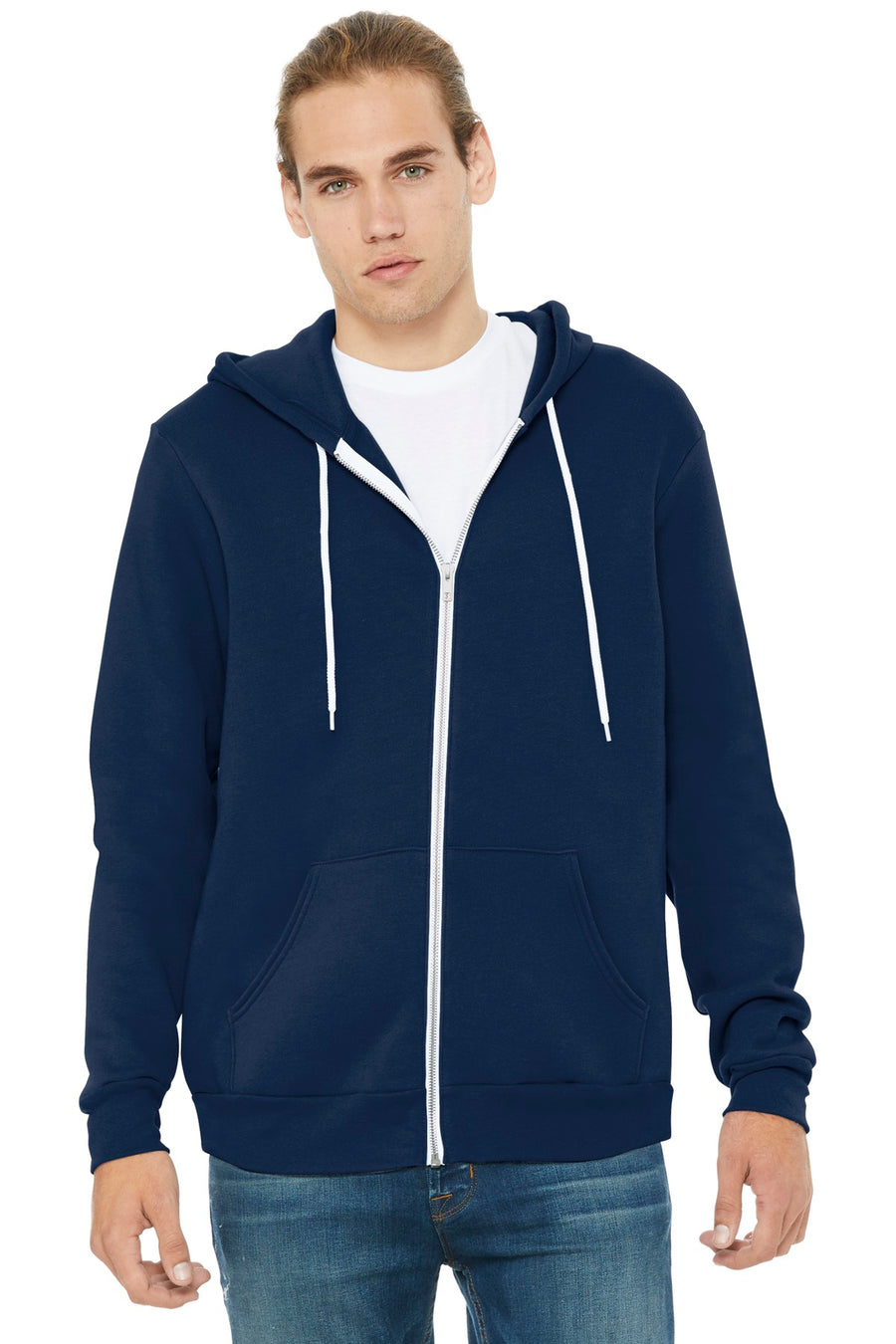 Lakeview HS PE Uniforms 2023/24-BELLA CANVAS Unisex Adult Sponge Fleece Full-Zip Hoodie