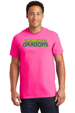 Vintage Hills Spirit Wear 2023-24 On-Demand-Unisex T-Shirt Vintage Dragons