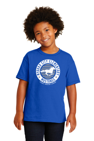 Myakka City Elementary Spirit Wear 2023/24 On-Demand-Unisex T-Shirt Circle Logo