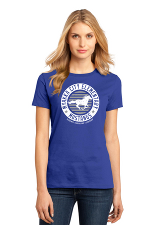 Myakka City Elementary Spirit Wear 2023/24 On-Demand-Premium District Womens Tee Circle Logo