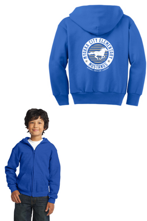 Myakka City Elementary Spirit Wear 2023/24 On-Demand-Unisex Zip-Up Circle Logo