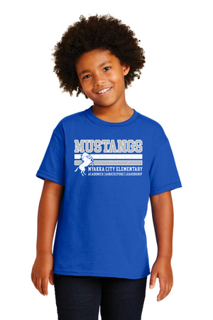 Myakka City Elementary Spirit Wear 2023/24-Unisex T-Shirt Stripe Logo