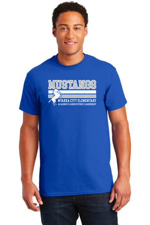 Myakka City Elementary Spirit Wear 2023/24-Unisex T-Shirt Stripe Logo
