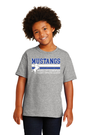 Myakka City Elementary Spirit Wear 2023/24-Unisex T-Shirt Stripe Logo