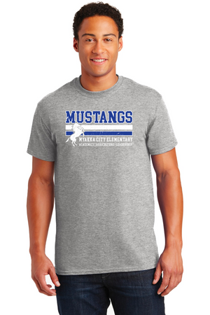 Myakka City Elementary Spirit Wear 2023/24-Unisex T-Shirt Stripe Logo