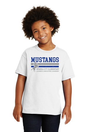 Myakka City Elementary Spirit Wear 2023/24-Unisex T-Shirt Stripe Logo