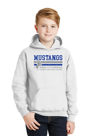 Myakka City Elementary Spirit Wear 2023/24 On-Demand-Unisex Hoodie Stripe Logo