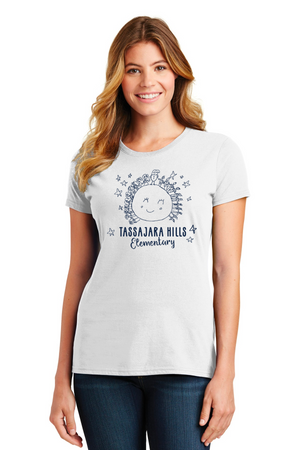 Tassajara Hills Elementary Spirit Wear 2023/24 On-Demand-Port and Co Ladies Favorite Shirt Earth Logo