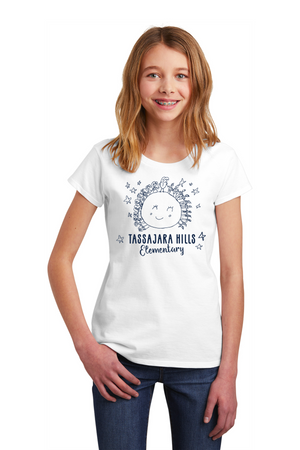 Tassajara Hills Elementary Spirit Wear 2023/24 On-Demand-Youth District Girls Tee Earth Logo