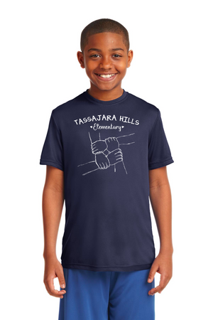 Tassajara Hills Elementary Spirit Wear 2023/24 On-Demand-Unisex Dry-Fit Shirt Hands Logo