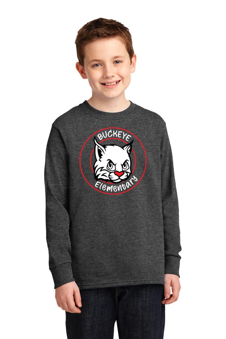 Buckeye Elementary 2023/24 Spirit Wear On-Demand-Unisex Long Sleeve Shirt