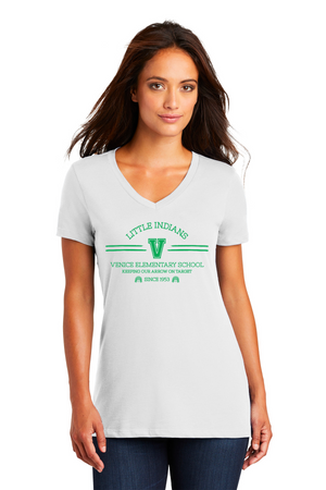 Venice Elementary Spirit Wear 2023-24 On-Demand-Premium District Womens V-Neck