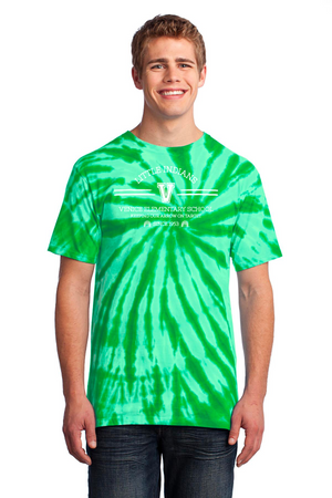 Venice Elementary Spirit Wear 2023-24 On-Demand-Unisex Tie-Dye Shirt