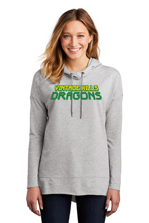 Vintage Hills Spirit Wear 2023-24 On-Demand-District Womens Featherweight French Terry Hoodie Vintage Dragons