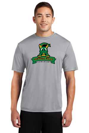 Vintage Hills Spirit Wear 2023-24 On-Demand-Unisex Dry-Fit Shirt Dragon Mascot Logo