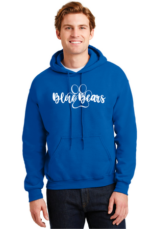 Mashburn Elementary - 23/24 Spirit Wear On-Demand-Unisex Hoodie Blue Bears Logo