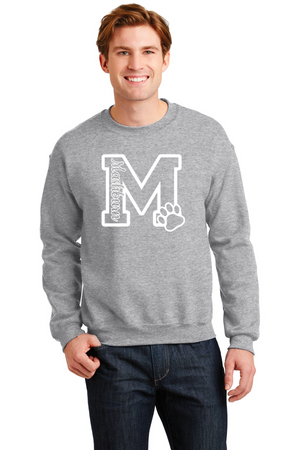 Mashburn Elementary - 23/24 Spirit Wear On-Demand-Unisex Crewneck Sweatshirt Mashburn Logo