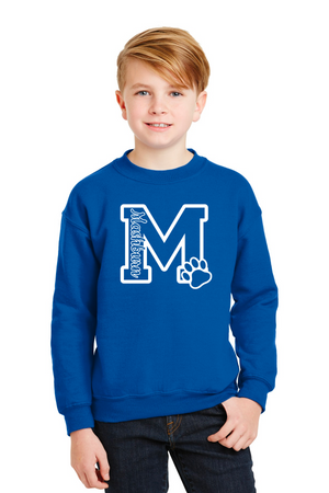 Mashburn Elementary - 23/24 Spirit Wear On-Demand-Unisex Crewneck Sweatshirt Mashburn Logo