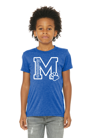 Mashburn Elementary - 23/24 Spirit Wear On-Demand-BELLA+CANVAS Triblend Short Sleeve Tee Mashburn Logo