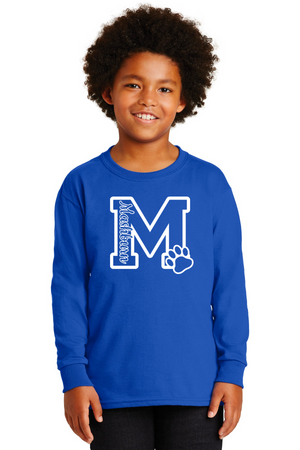 Mashburn Elementary - 23/24 Spirit Wear On-Demand-Unisex Long Sleeve Shirt Mashburn Logo