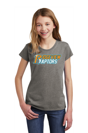 Ridgeview Raptors Spirit Wear 2023/24 On-Demand-Youth District Girls Tee Raptors Logo