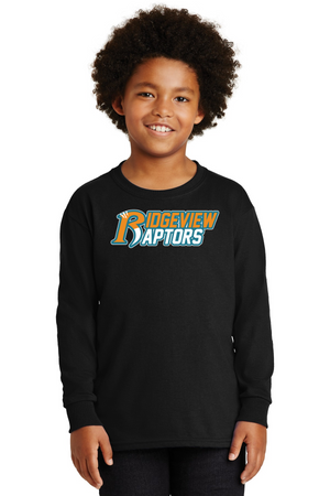 Ridgeview Raptors Spirit Wear 2023/24 On-Demand-Unisex Long Sleeve Shirt Raptors Logo