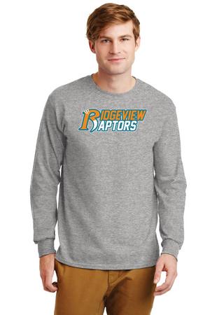 Ridgeview Raptors Spirit Wear 2023/24 On-Demand-Unisex Long Sleeve Shirt Raptors Logo