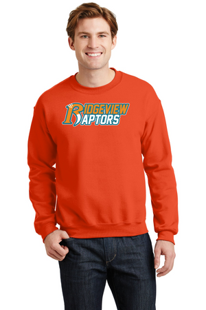 Ridgeview Raptors Spirit Wear 2023/24 On-Demand-Unisex Crewneck Sweatshirt Raptors Logo