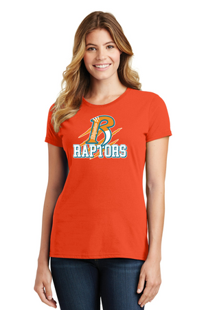 Ridgeview Raptors Spirit Wear 2023/24 On-Demand-Port and Co Ladies Favorite Shirt Raptors w/ Claw Logo