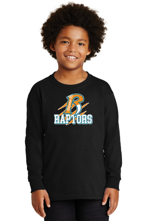 Ridgeview Raptors Spirit Wear 2023/24 On-Demand-Unisex Long Sleeve Shirt Raptors w/ Claw Logo