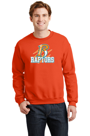 Ridgeview Raptors Spirit Wear 2023/24 On-Demand-Unisex Crewneck Sweatshirt Raptors w/ Claw Logo