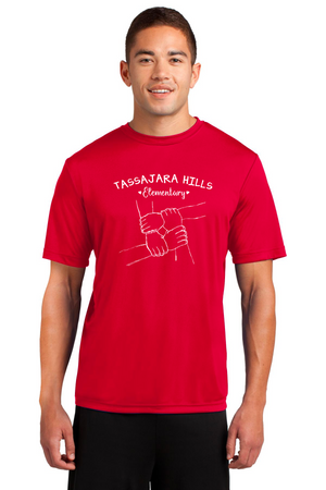 Tassajara Hills Elementary Spirit Wear 2023/24 On-Demand-Unisex Dry-Fit Shirt Hands Logo