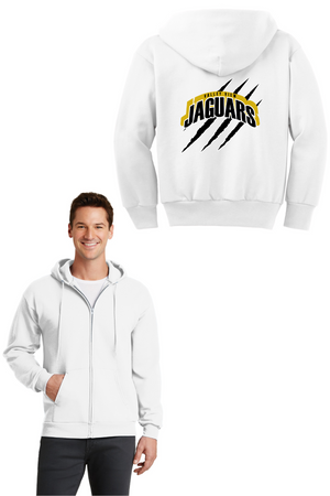 Valley View Middle School On-Demand Spirit Wear-Adult Full-Zip Hooded Sweatshirt Claw Logo