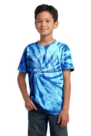 Tassajara Hills Elementary Spirit Wear 2023/24 On-Demand-Unisex Tie-Dye Shirt Earth Logo