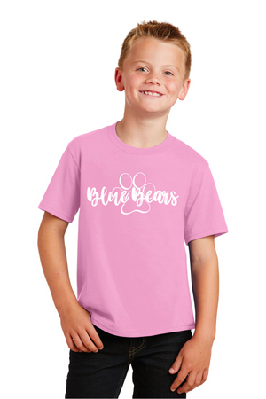 Mashburn Elementary - 23/24 Spirit Wear On-Demand-Premium Soft Unisex T-Shirt Blue Bears Logo