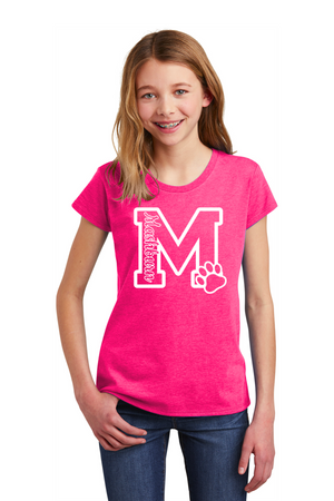 Mashburn Elementary - 23/24 Spirit Wear On-Demand-Youth District Girls Tee Mashburn Logo